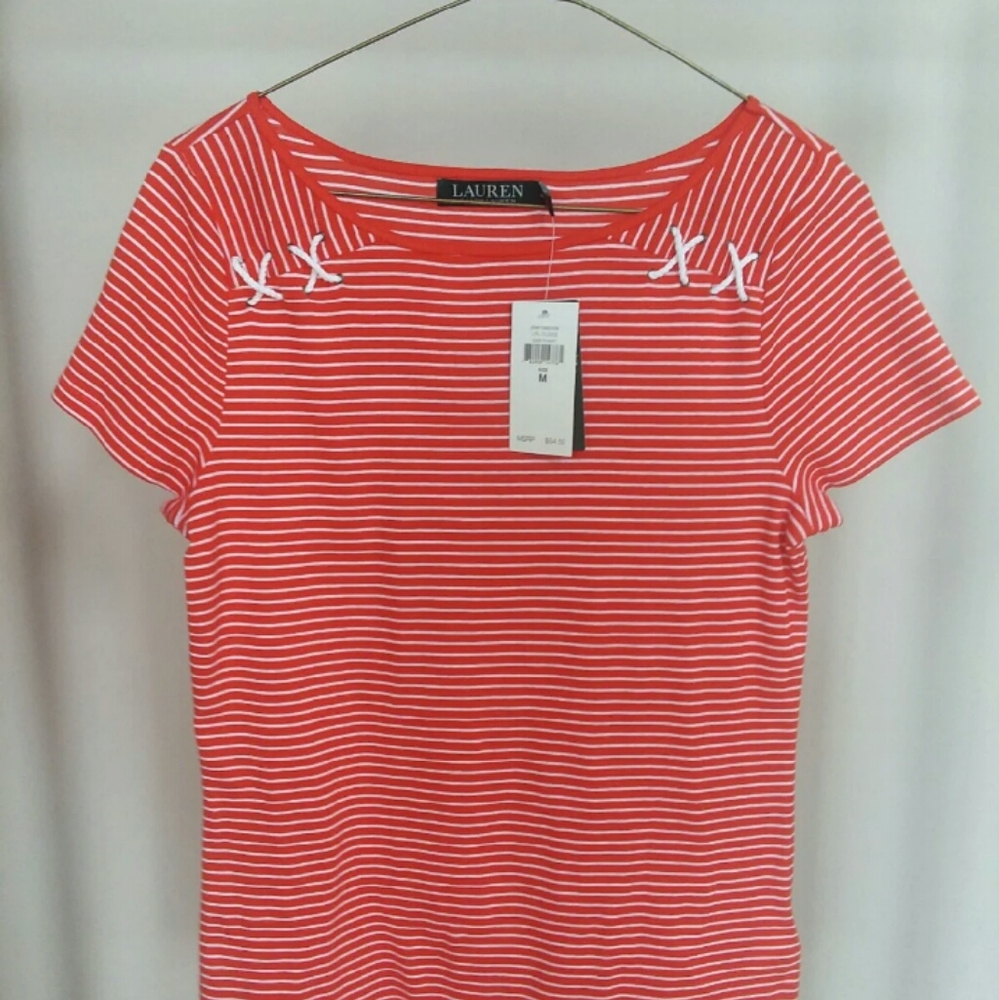 BNWT Lauren Ralph Lauren medium women's tee